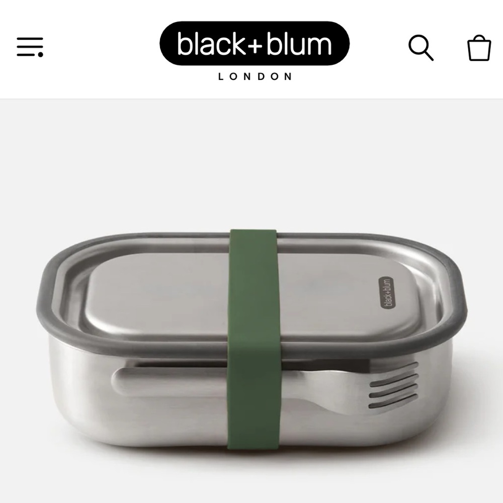 Black + Blum Stainless Steel Lunch Box Large